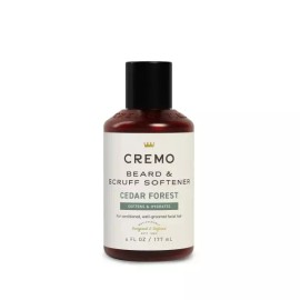 Cremo 크레모 시더 포레스트 수염 및 스크럽 유연제 모든 길이의 거친 페이셜 헤어를 단 30초 만에 부드럽게 하고 [Cedar Forest] [6 Fl Oz (Pack of 2)] Cremor Cedar Forest Beard and Scrub Conditioner Softens Coarse Facial Hair of All Lengths in Just 30 Seconds [Cedar Forest] [6 Fl Oz (Pack of 2)]