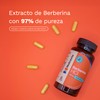 Nutravia Berberina 500mg Capsulas - Suplementos para Mujer y Hombre