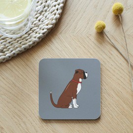 Sweet William Boxer Coaster