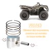 RANSOTO 80cc Engine Rebuild Kits Piston Cylinder Top End Kit