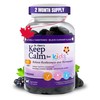 Rhoziva Dr. Kleins Keep Calm For Kids Gummies. Black Currant.
