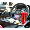 LoyaGour Steering Wheel Tray,Car Table Food Trays for Eating,Laptop Mount,Cars