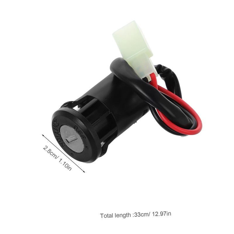 Mikinona ATV Ignition Switch Replacement Key Switch for Efficient Starting
