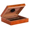 Humidor Supreme Traveler Humidor, 20 Cigar Capacity, Premium Kiln-Dried Spanish
