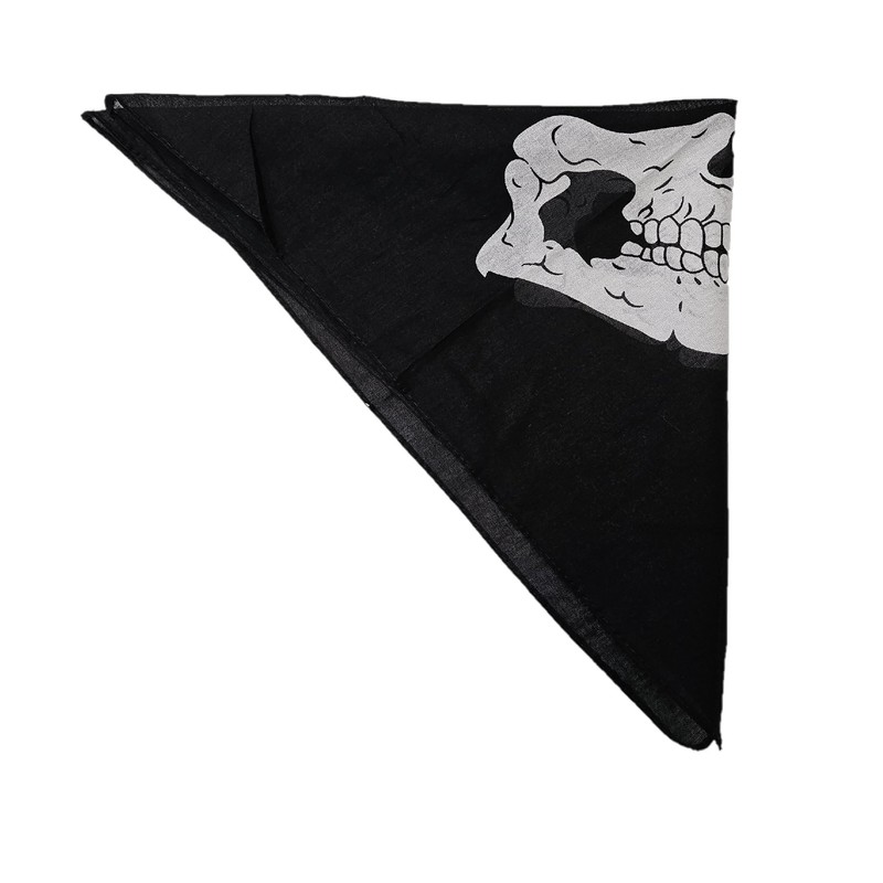 itisyours Skeleton Half Skull Face Bandana Mask Scarf Motocycling Biking