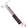 AYMQC Tent Hammer Lightweight Aluminium Camping Hammer with Hook Multifunctional