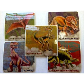 Unbranded 20 Dinosaur Stickers Party Favors Teacher Supply Dino T-Rex Stegosaurus
