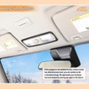 Aunginsy Inner Front Row Roof Reading Light Panel Trim Frame