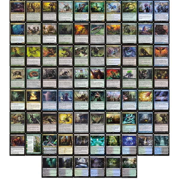 Elite Infect Commander Deck - Sultai - Black Green Blue - EDH - 100 Card - Custom Magic The Gathering Deck - Very Strong!