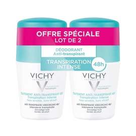 Vichy 48Hr Atntitranspiranter Deoroll-on, 1er Pack (1 x 2 Stück)