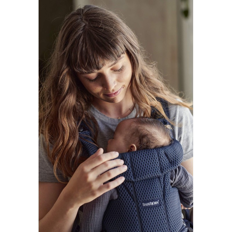 BabyBjörn Baby Carrier Free, 3D mesh, Navy Blue