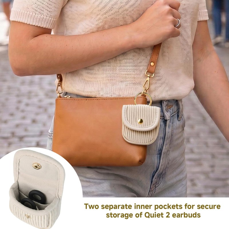 Earplug Case for Loop Quiet 2 Ear Plugs, Mini Storage