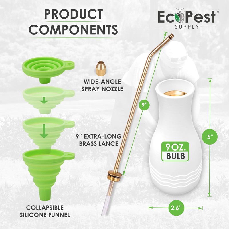 EcoPest Supply Powder Duster (Max) | Pest Control Powder Applicator