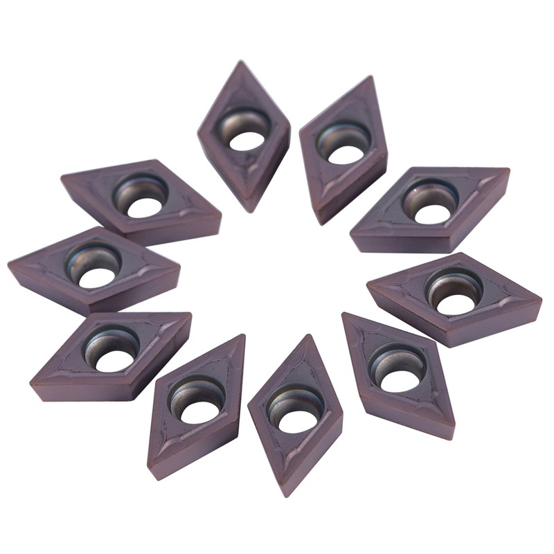 10Pcs/set CNC Carbide Tips Inserts Blade Cutter Lathe Turning Tool