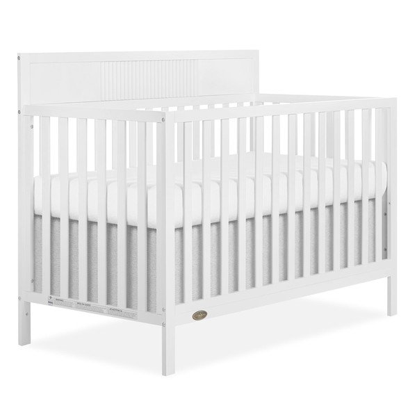 Dream On Me Ivy 5-in-1 Convertible Crib, JPMA Certified, Converts