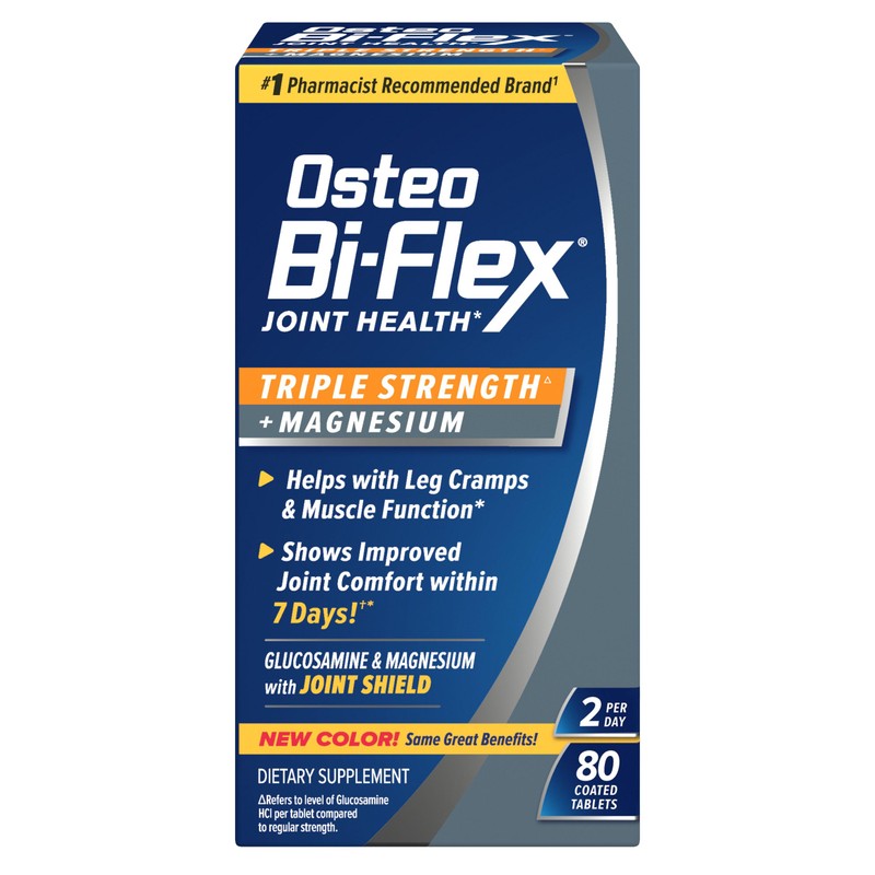 Osteo Bi-Flex Triple Strength Joint Supplement with Glucosamine and Magnesium,