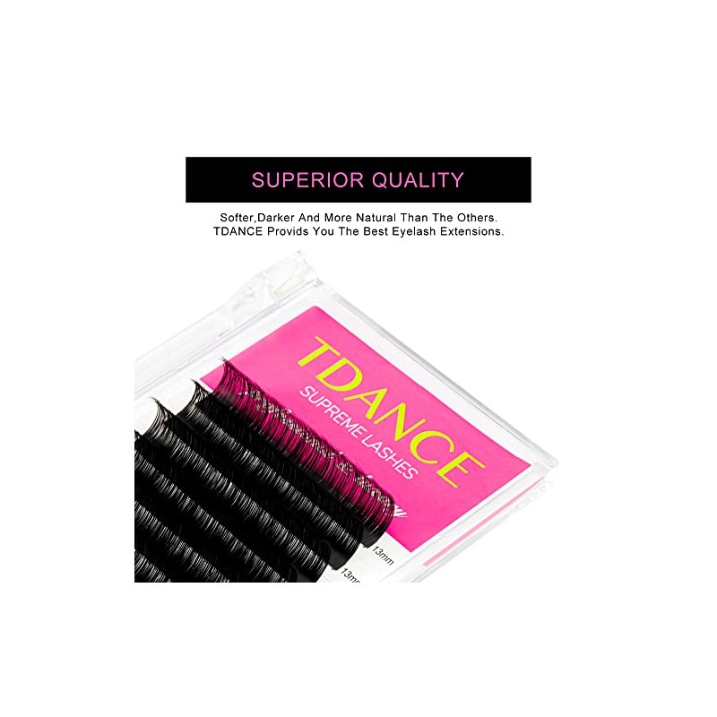 TDANCE TDANCE Premium CC Curl 0.05mm Thickness Semi Permanent Individual