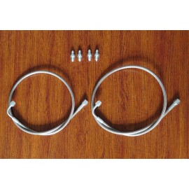 Unbranded 1994-2001 Acura Integra SS Braided Main Front Brake Lines Kit