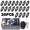 Unbranded 20X White LED Rock Lights Underbody Trail Rig Glow