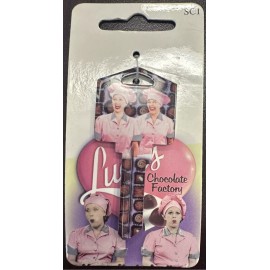 I Love Lucy Lucille Ball -Chocolate Factory House Key Blank SC1 Key- Collectable