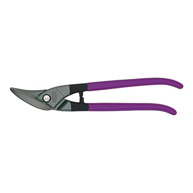 Bessey D416-280L Left Cutting HSS Punch Snips, Purple/Grey