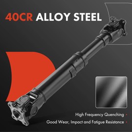 A-Premium Front Complete Drive Shaft Prop Shaft Driveshaft Assembly Compatible with Toyota Tacoma 1995-2004 2.7L, Manual Transmission, Replace# 3714035160