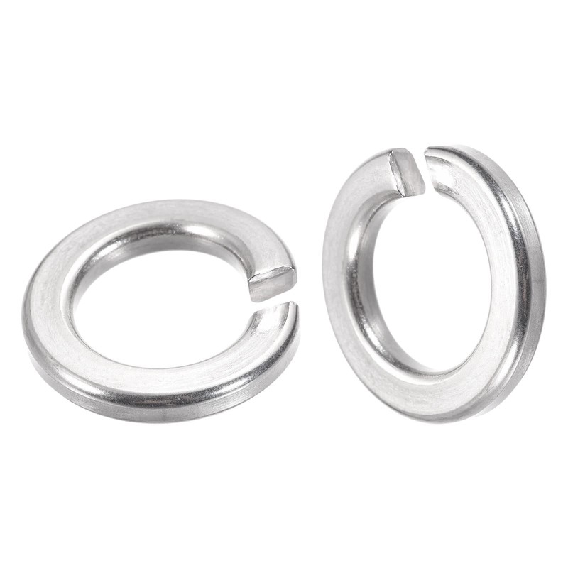 sourcing map Split Lock Washer, 5/8-Inch 304 Stainless Steel Spring