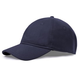 Oversize XXL Baseball Cap, Extra Large Cotton Baseball Hat for Big Heads 23.5"-26", Plus Size Unstructured Plain Dad Cap Navy