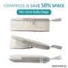 4 Set Compression Packing Cubes for Travel, Suitcase Organizer Bags