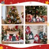 Naler 24PCS Christmas Drawstring Gift Bags, 24 PCS Christmas Advent
