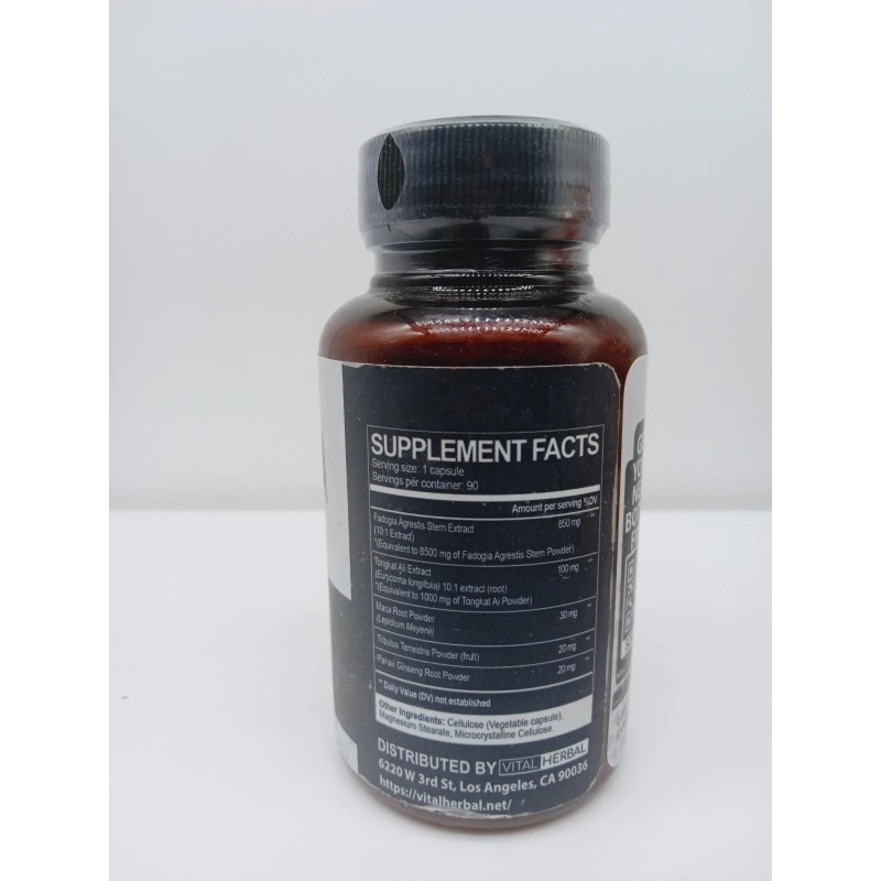 VITAL HERBAL Sealed Vital Herbal Ultra Fadogia Maximum Strength 90