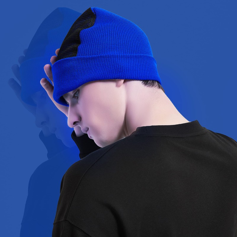 Jeremy Stone - Gorro de punto para bboy (algodón), color