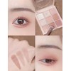 Erinde Matte Eyeshadow Palette - 9 Nude Tones, Long-Lasting Waterproof