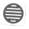 SHOWERORO Efficient Round Fire Grate for Stove Chimney Versatile Fire