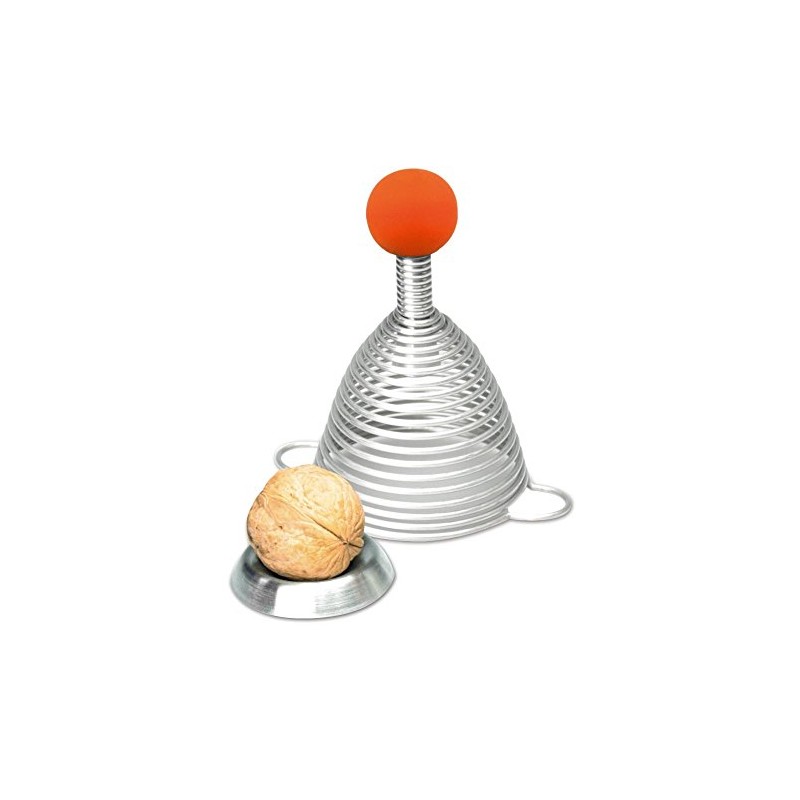 Take2 NAOMI Nutcracker Stainless Steel with Orange Rubber Ball