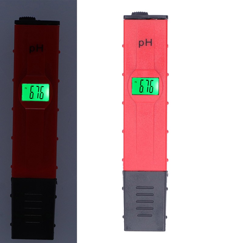 PH Tester Backlight Portable Digital PH Meter ATC High Accuracy