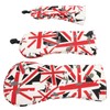 3Pcs Golf Club Head Cover Oxford Cloth British Flag Golf