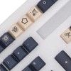 Mechanical Keyboard Keycap 128 Key PBT Keycap Set Contrasting Colors