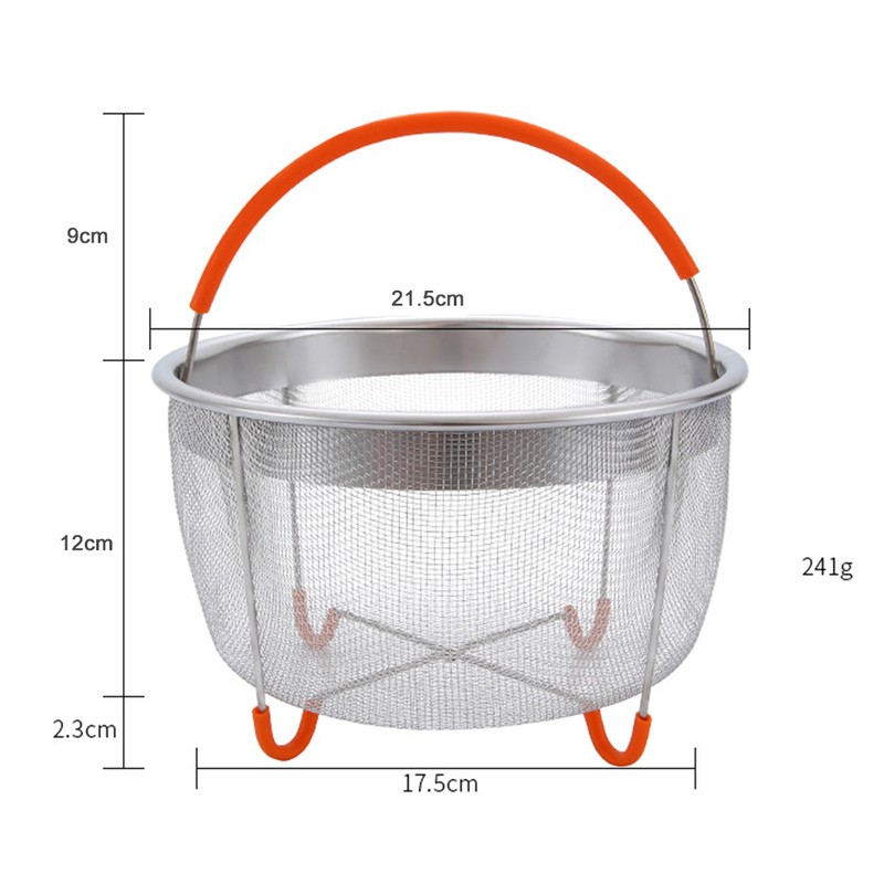 304 Stainless Steel Steam Net Basket Pressure Pot Steam Basket