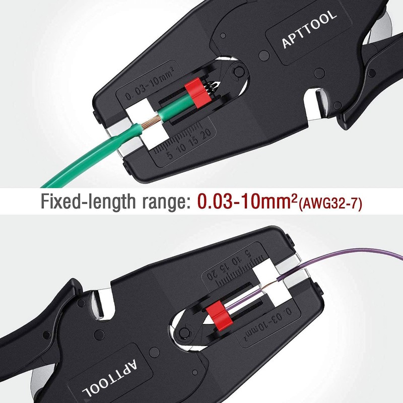 APTTOOL Automatic Wire Stripper, Cable Stripper Tool Electrical, Wire Stripping