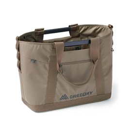 Gregory Alpaca 30L Gear Organization/Camping Gear Tote with Aluminum Frame, Mirage Tan