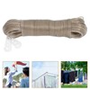 Luxshiny Travel Clothesline Portable Clothesline PVC Coated Clothesline Laundry Line