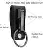 Liangery Keychain, Car Belt Keychain, Carabiner, Men's Belt Loop, Leather,