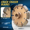 4" Crack Chaser Blade for Cured Concrete, Asphalt Repair or
