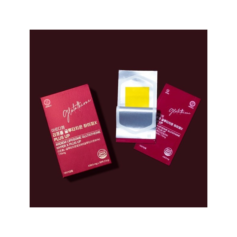 Ardium 아르디엠 리포좀 글루타치온 하이퍼X PLUS UP 439.5mg x 30매