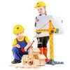 BESTonZON 2pcs Tool Hat Toddler Construction Hat Caps Hard Hats
