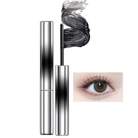 【TK's Popular Product】Korean 5D Curl Mascara - Emphasizes the three-dimensionality of the eyes, long-lasting hold, metal comb, waterproof and sweat-proof, all-day lasting makeup, quick-drying