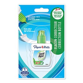 Paper Mate Liquid Paper 2 in 1 Correction Liquid, 22 ml