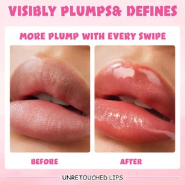 Lip Oil Set of 6 Lip Oil Lipoil Lip Oil Nourishes and Moisturises Lip Wrinkles Refreshing Non-Sticky Long Lasting Shine with 6 Lip Gloss Set Lip Gloss Liptint 12 Colours
