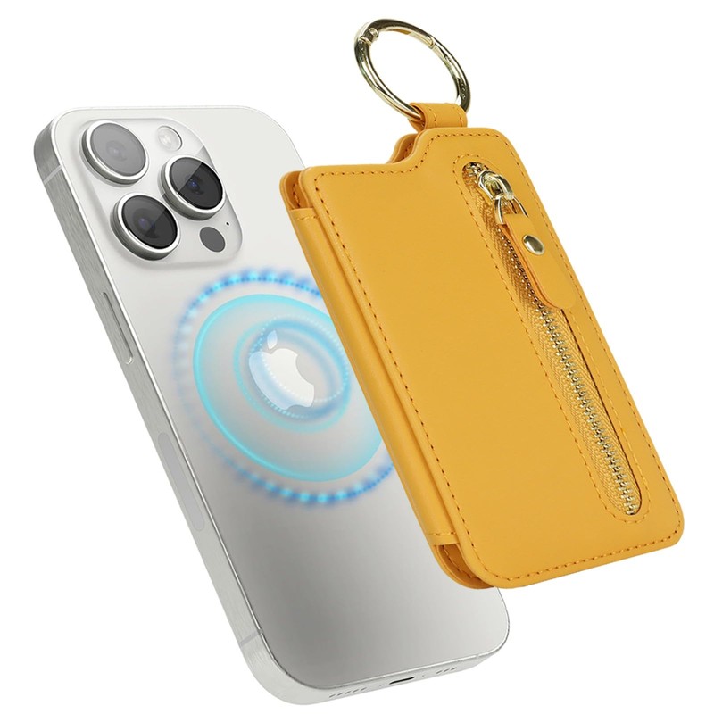 Zouzt Magsafe Wallet (SKU ASIN, yellow, Classic